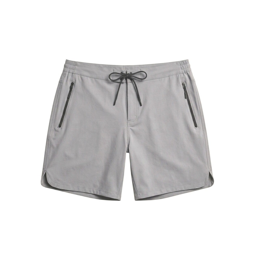 Thousand Miles Mens‎ XXL Gray Recycled Stretch Active Hiking Travel Shorts NWT
